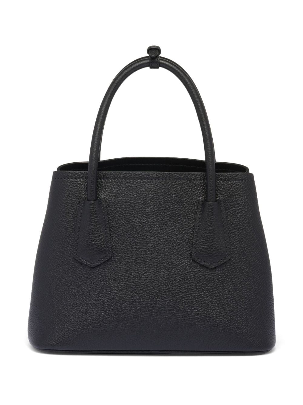 Pra*a double saffiano leather mini bag