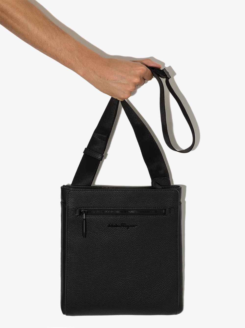 Ferragamo logo plaque crossbody bag