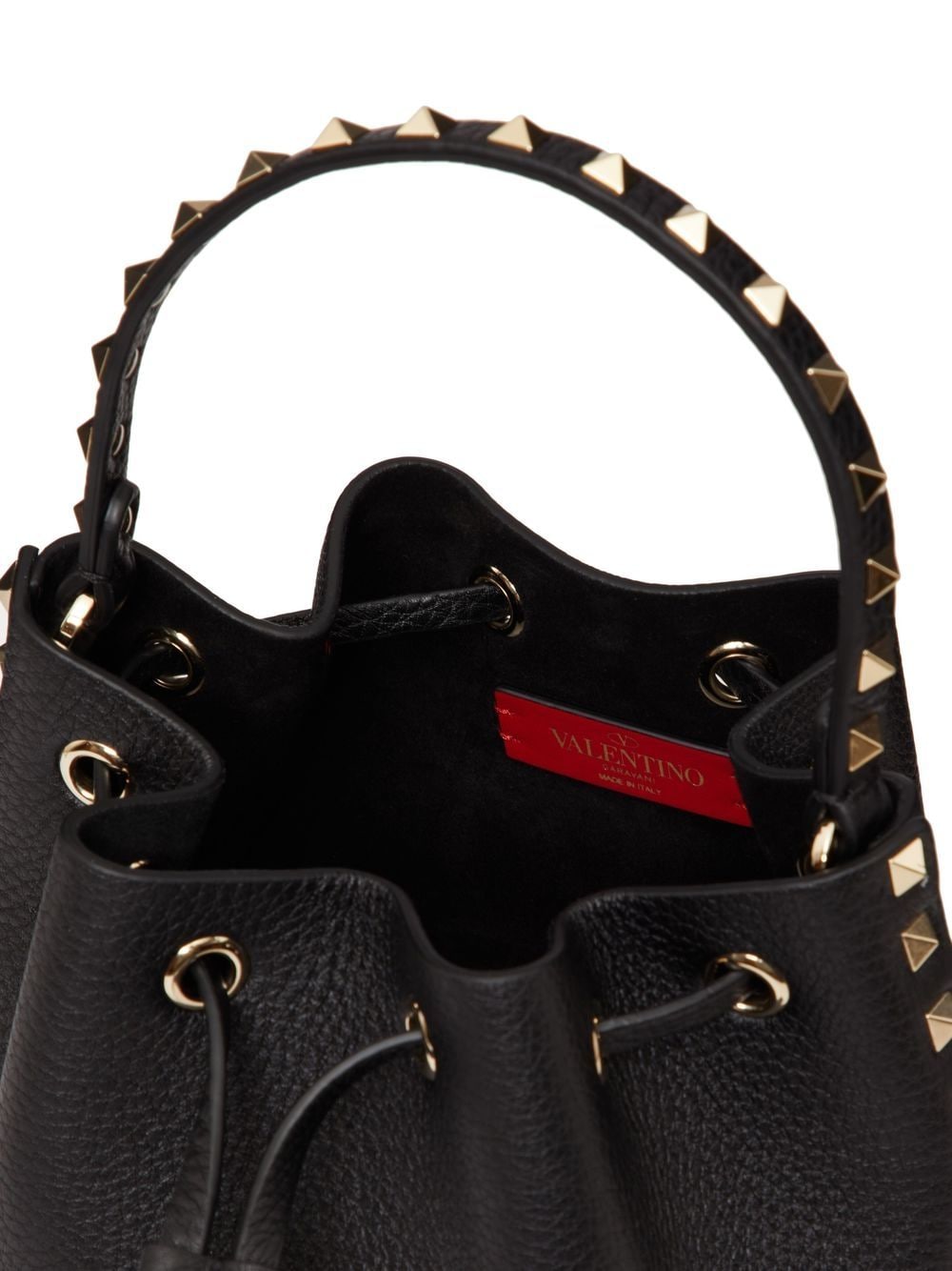 Valentino Garavani Rockstud leather bucket bag