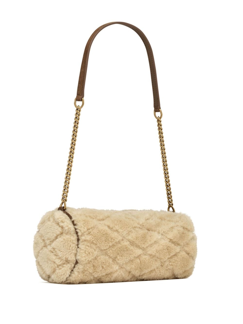 Saint Laurent Sade shearling shoulder bag