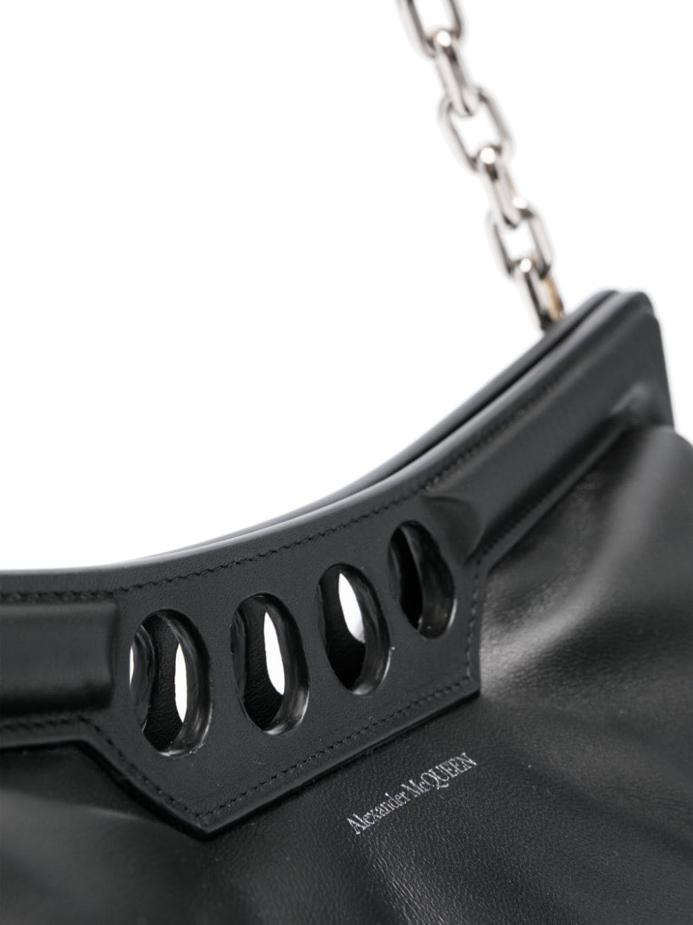Alexander McQueen The Grip leather shoulder bag