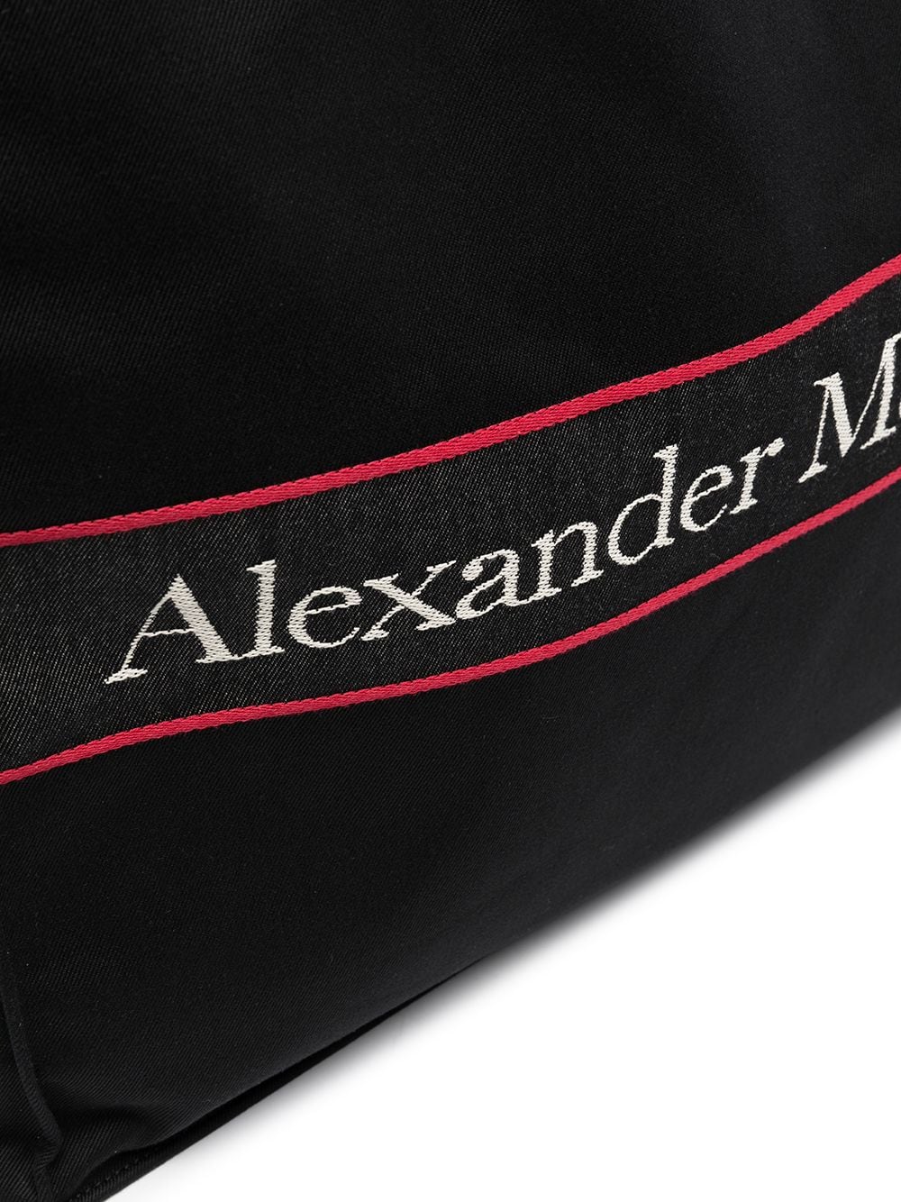 Alexander McQueen East West logo tote bag