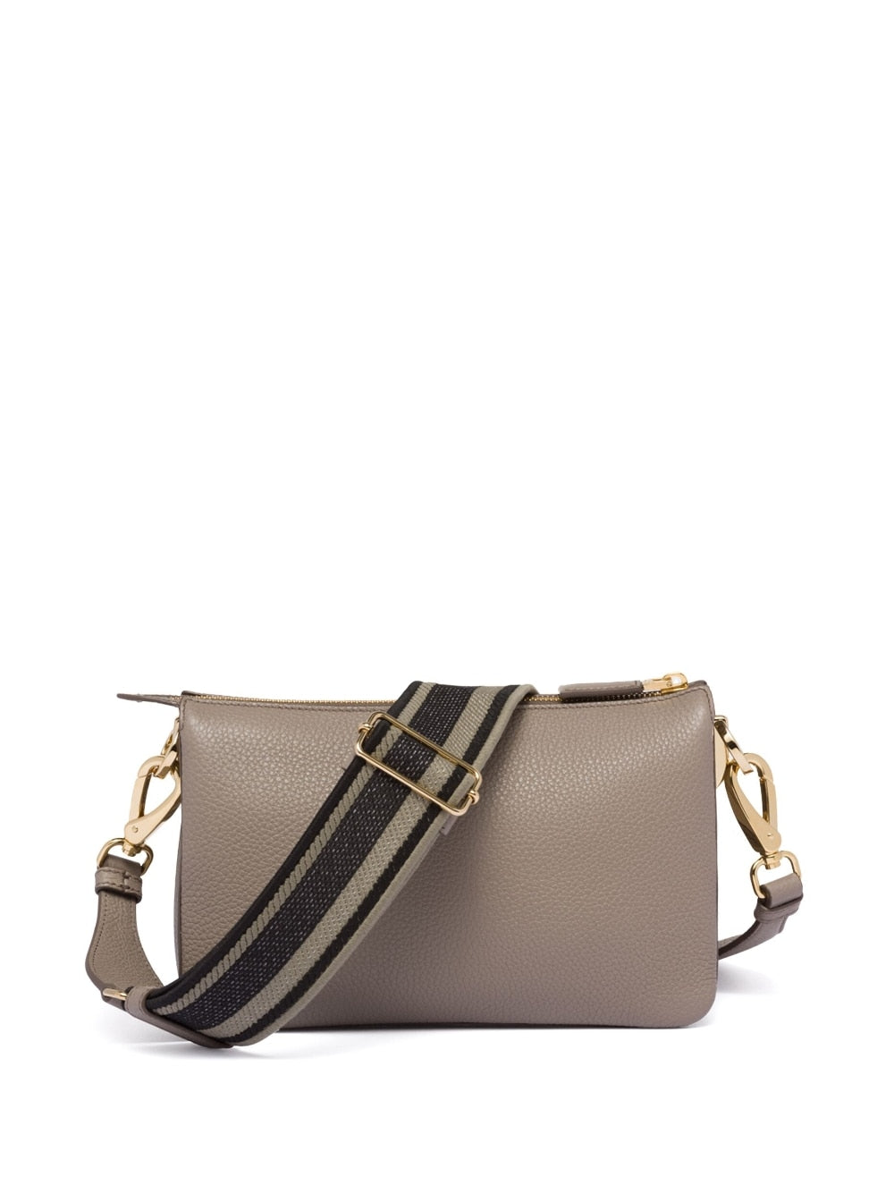 Pra*a leather shoulder bag