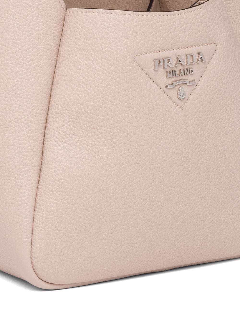 Pra*a logo-lettering shoulder bag