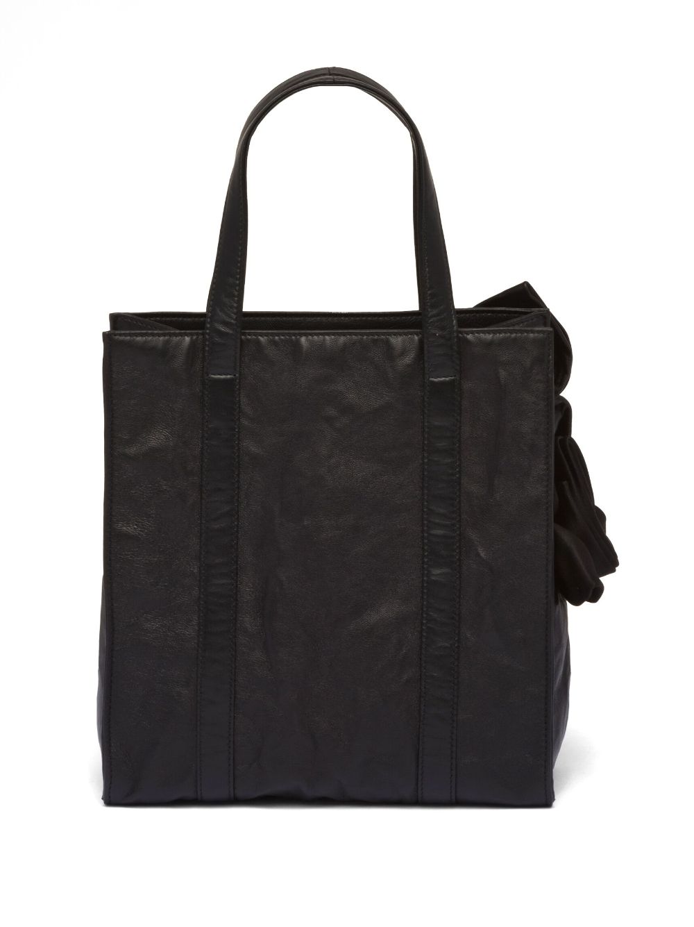 Pra*a mini floral-appliqué tote bag