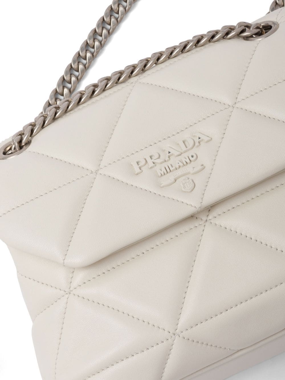 Pra*a small Pra*a spectrum nappa leather bag