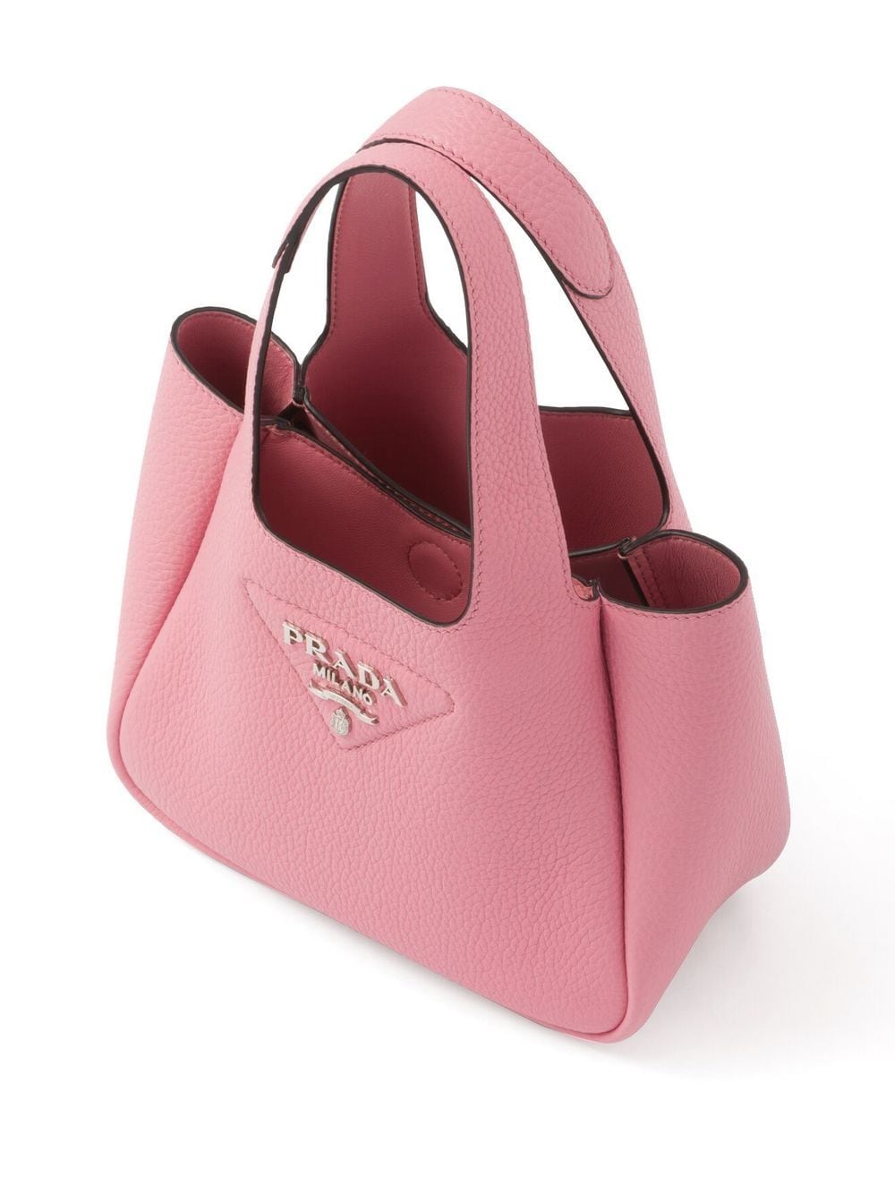 Pra*a logo-plaque tote bag