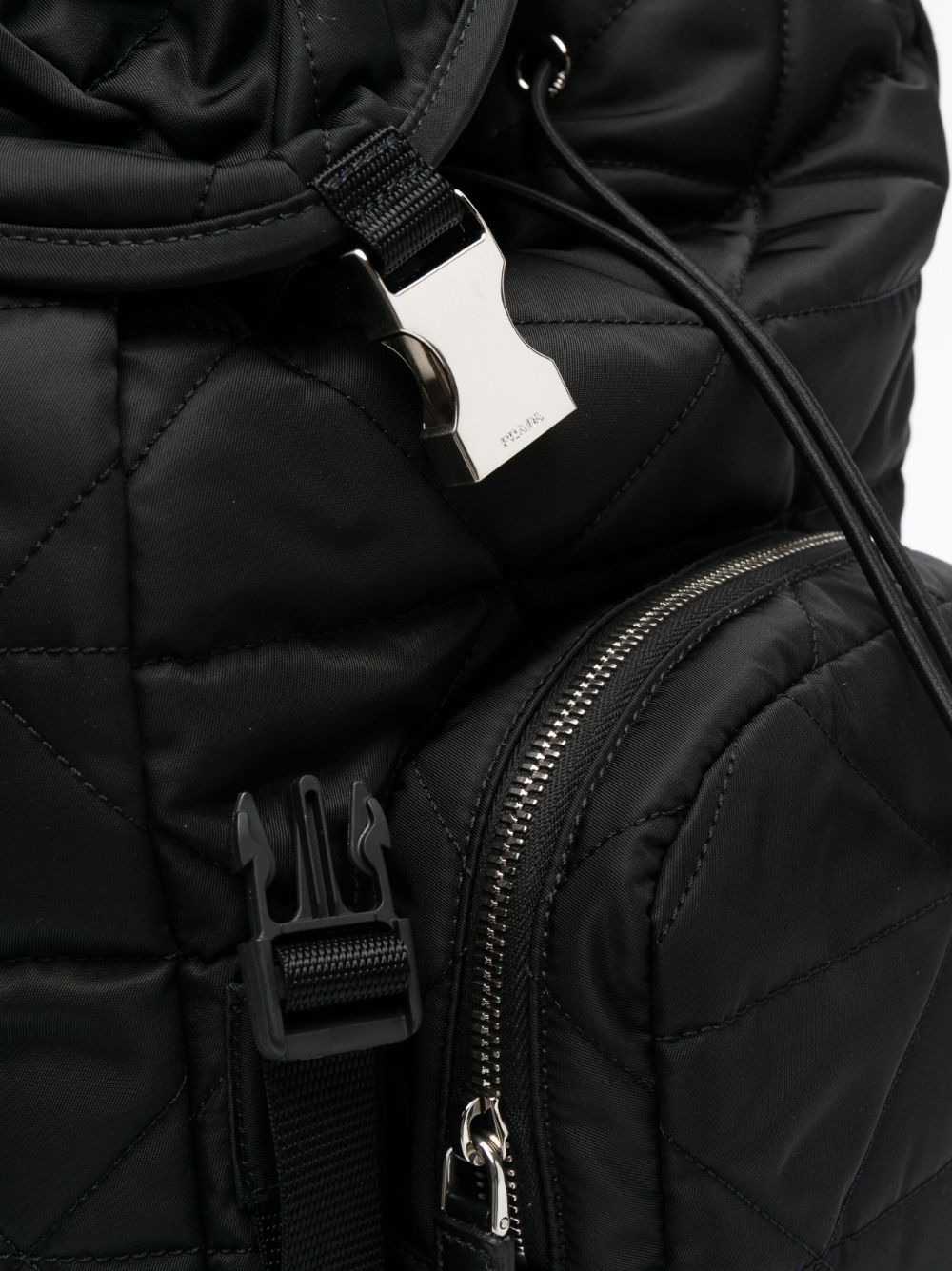 Pra*a re-nylon quilted backpack