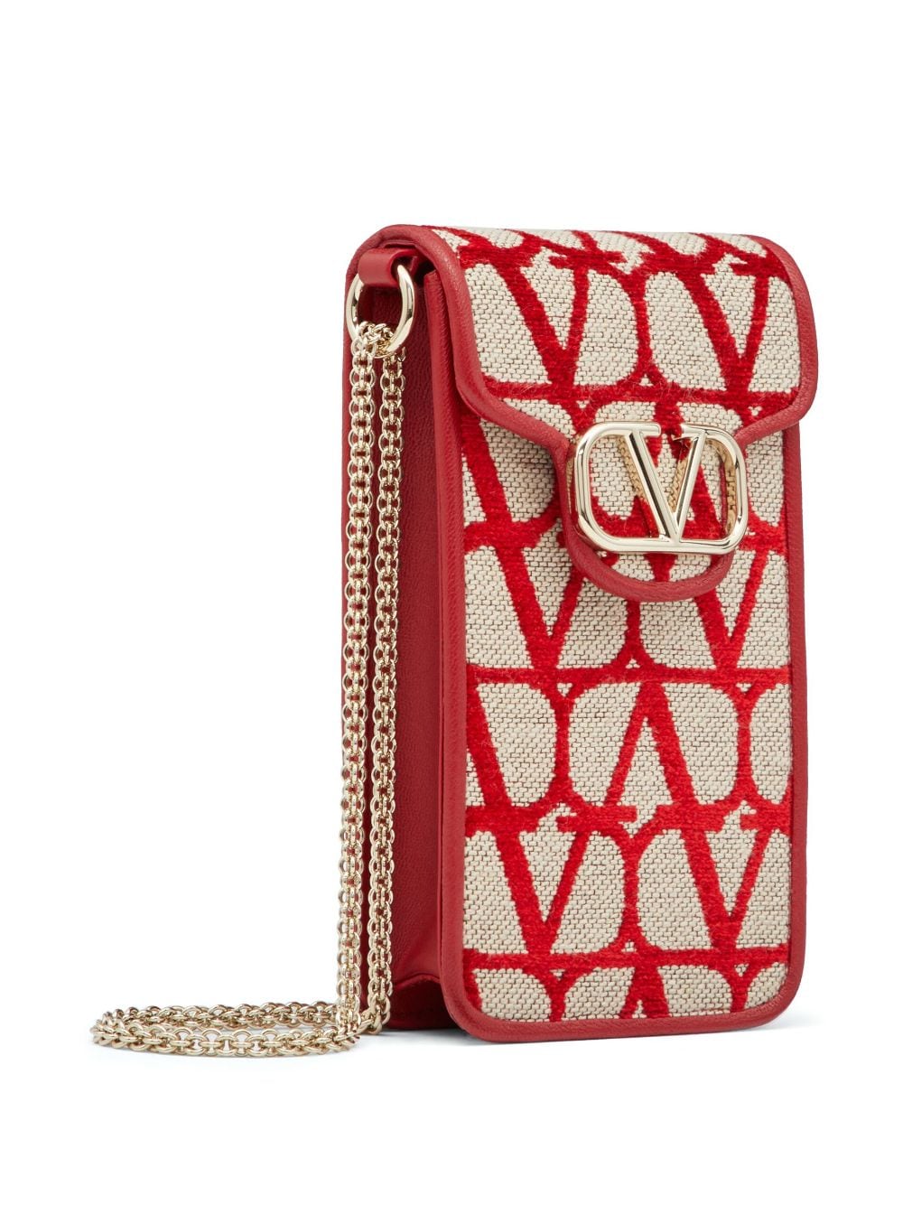 Valentino Garavani Toile Iconographe phone bag