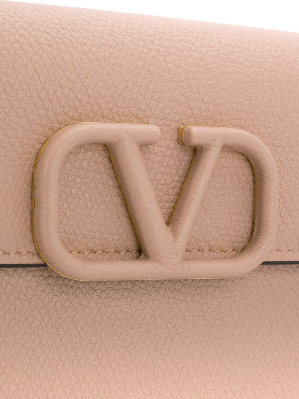 valentino Garavani VLogo Signature leather wallet-on-chain