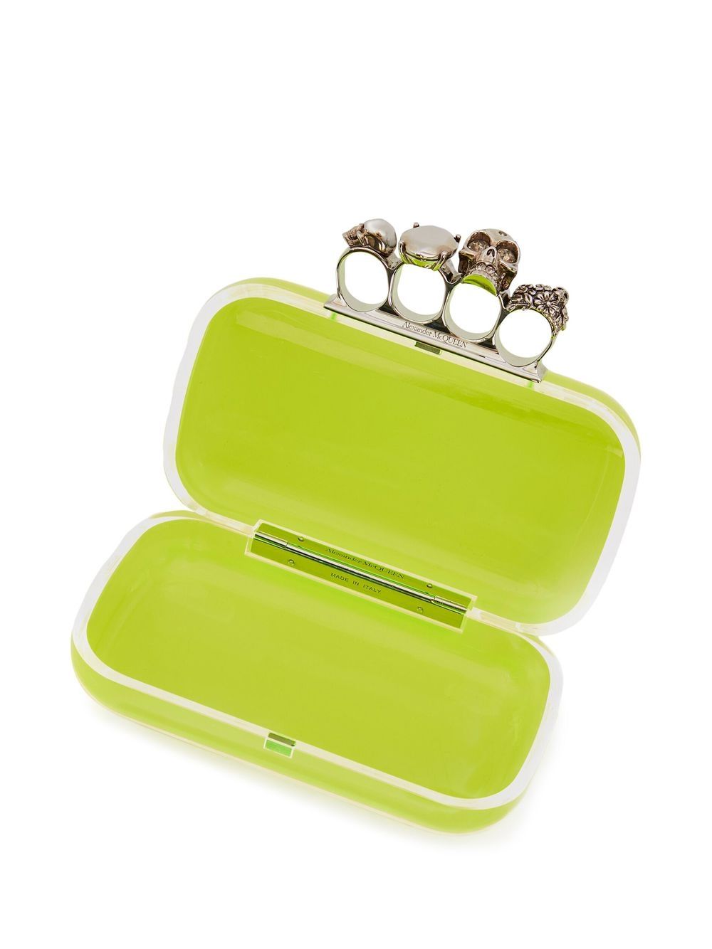 Alexander McQueen Skull knuckle-duster clutch bag