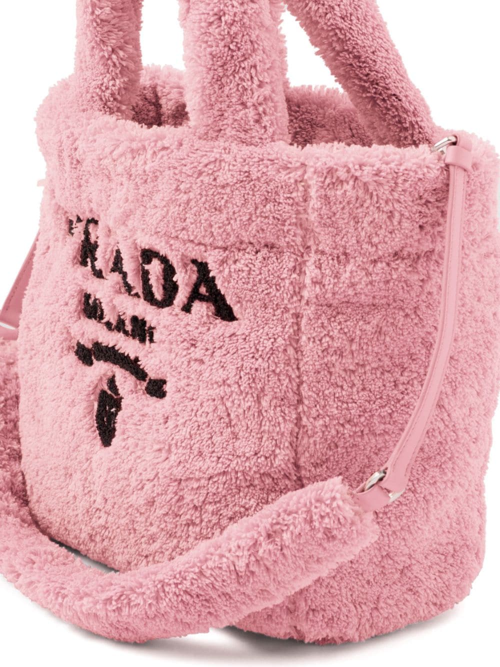 Pra*a small terry tote bag