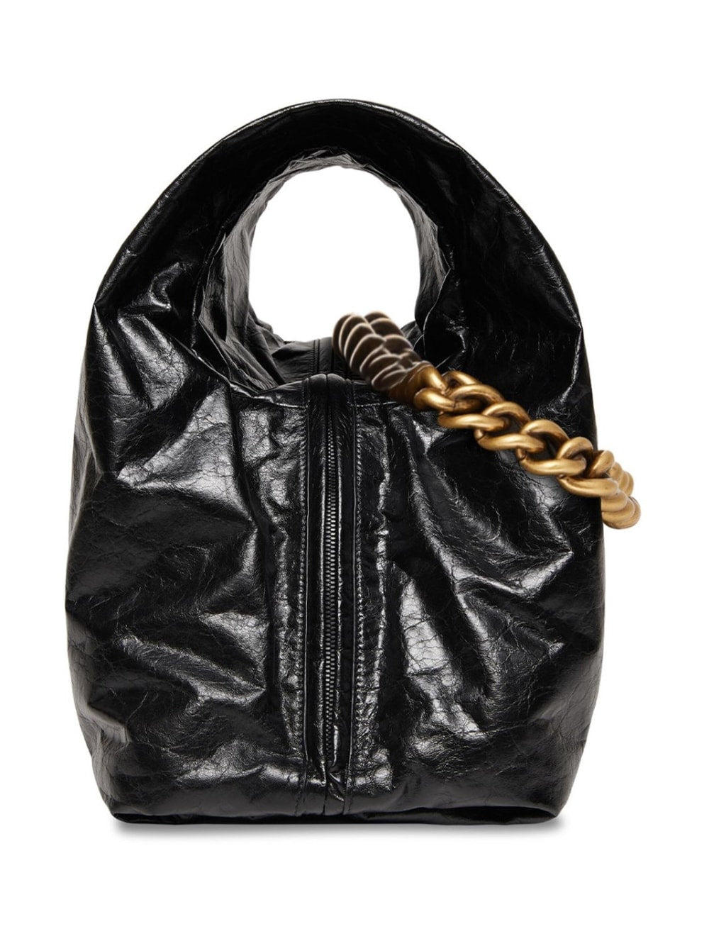 Ba*len*cia*ga puffer chain-strap tote