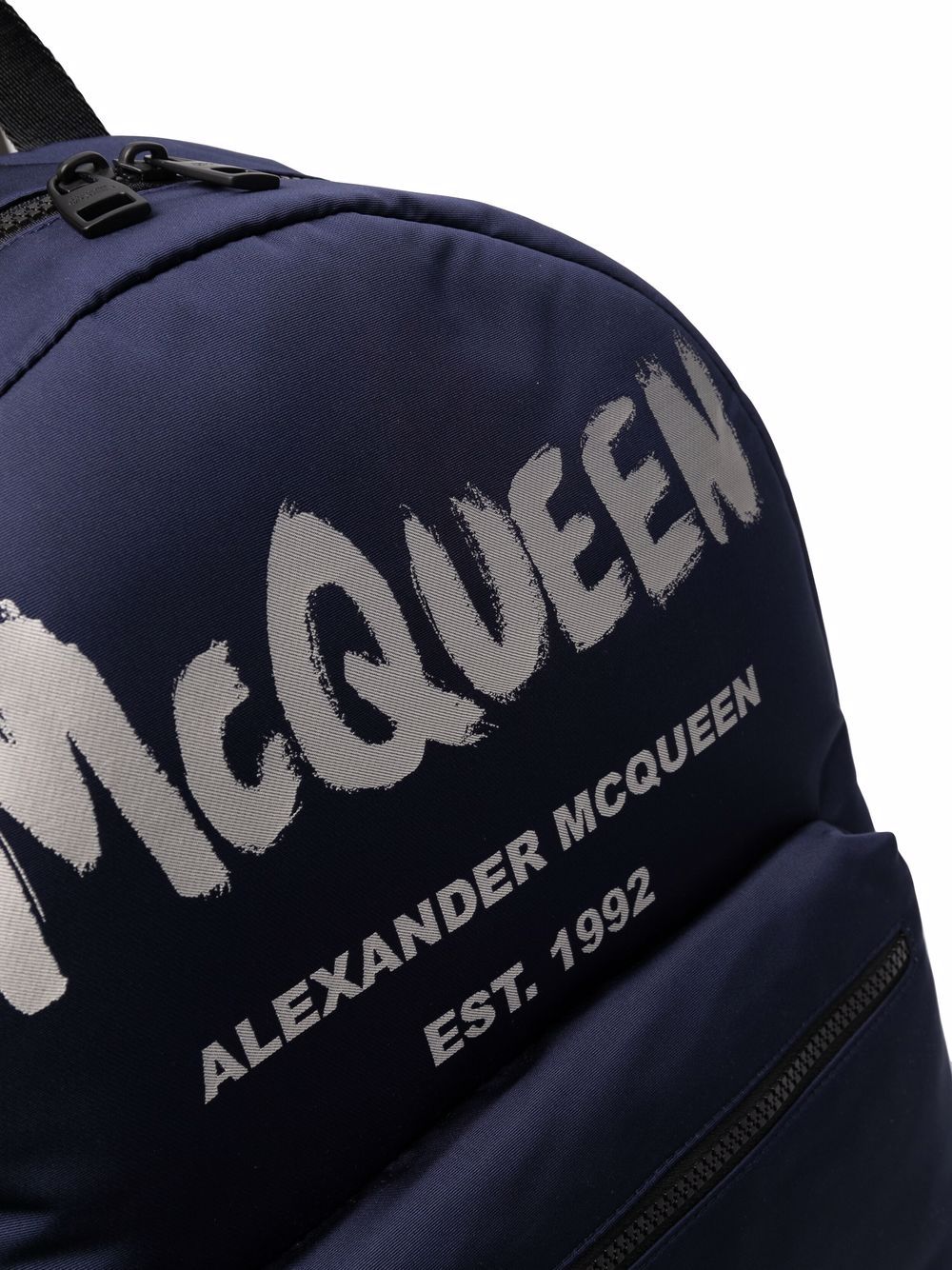 Alexander McQueen Metropolitan logo-print backpack