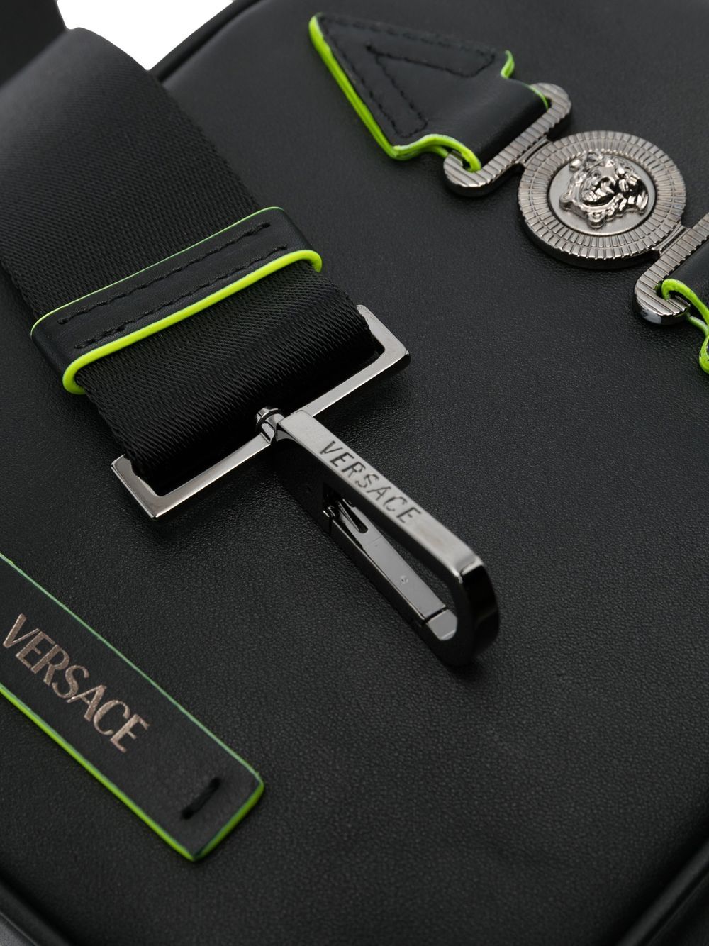 Versace Medusa Biggie leather crossbody bag