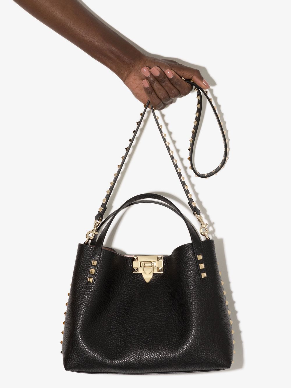 Valentino Garavani small Rockstud tote bag