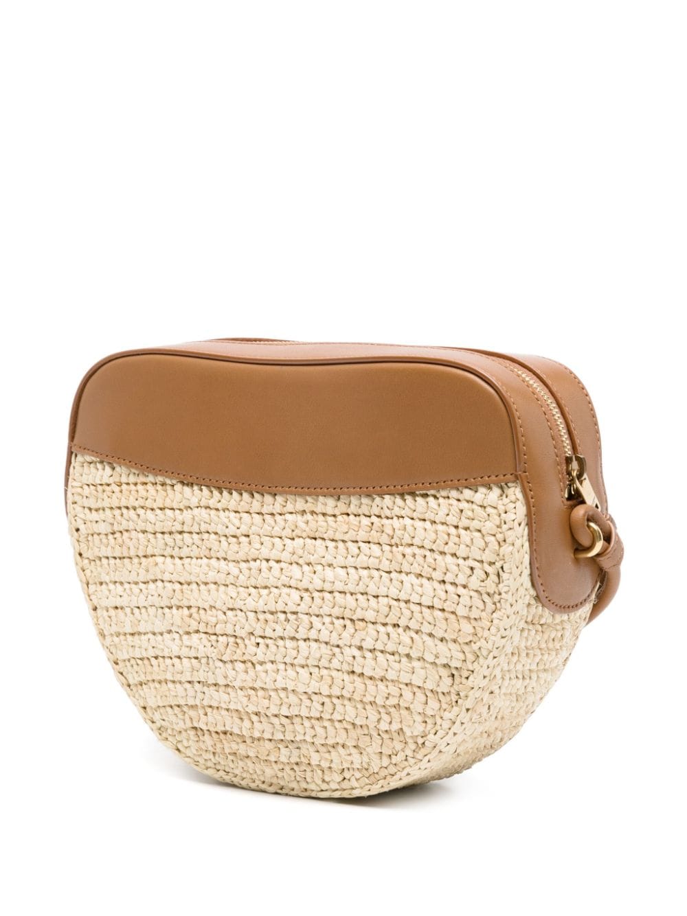 Saint Laurent Le Coeur raffia crossbody bag