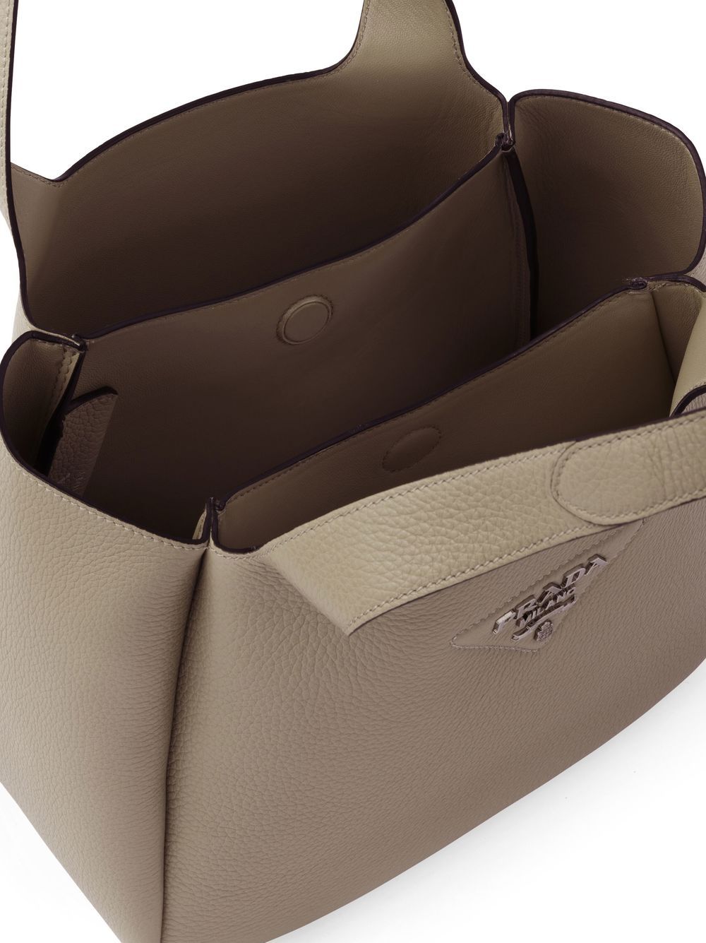 Pra*a lots leather tote bag