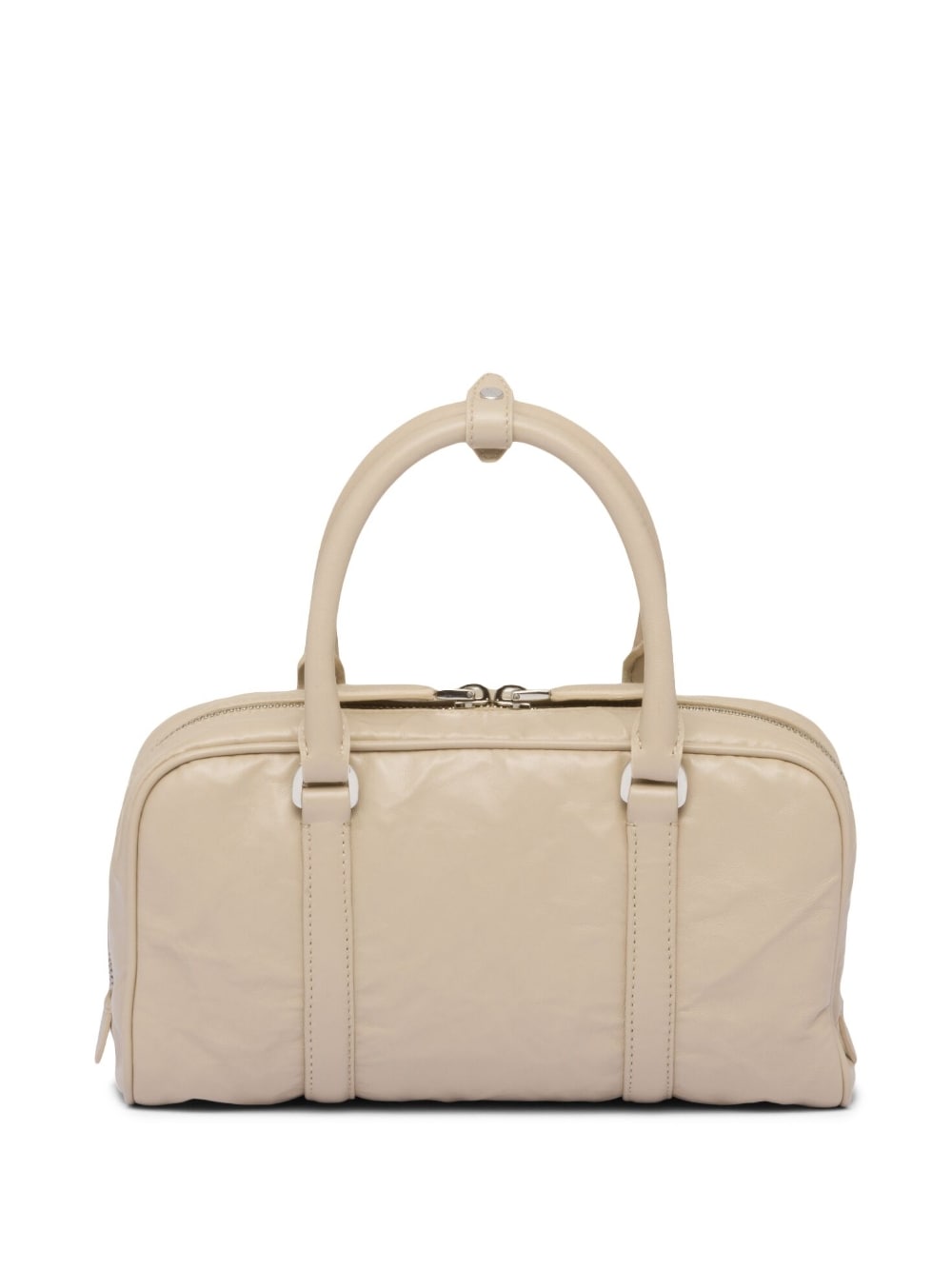 Pra*a leather tote bag