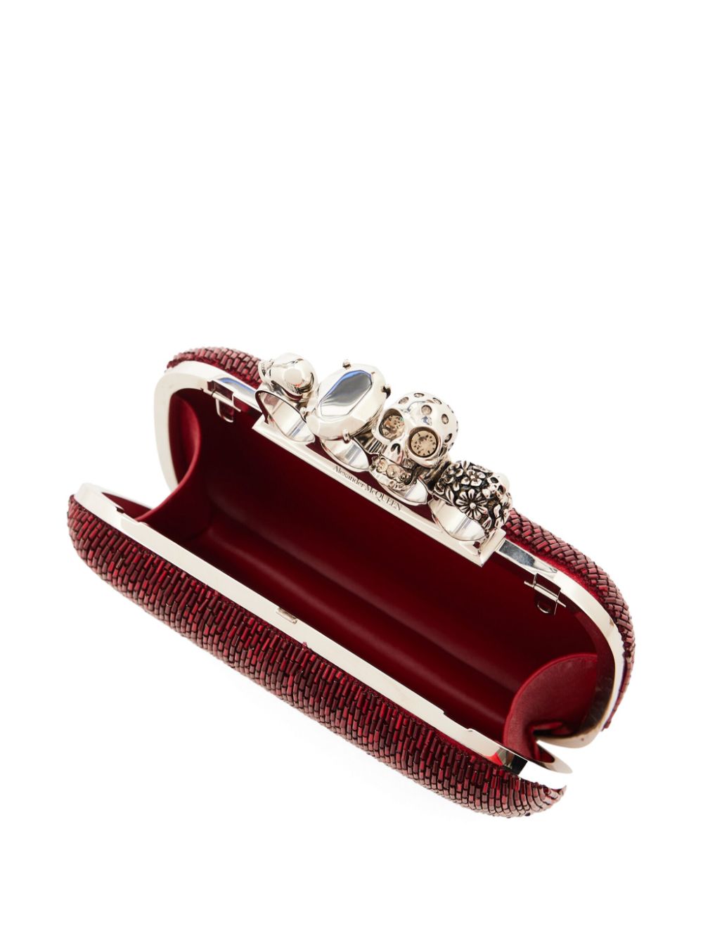 Alexander McQueen Four Ring clutch bag