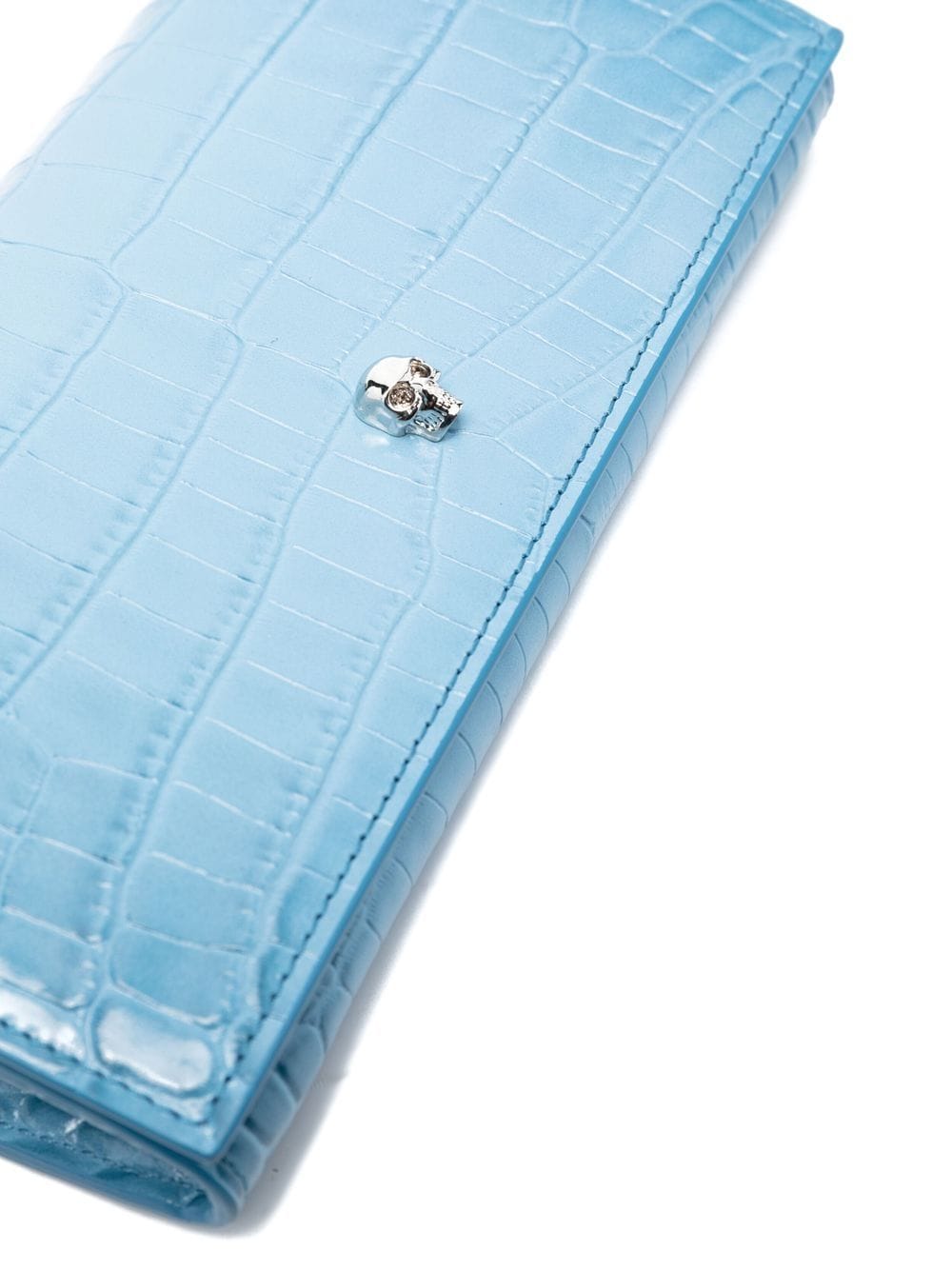 Alexander McQueen skull-stud leather shoulder bag