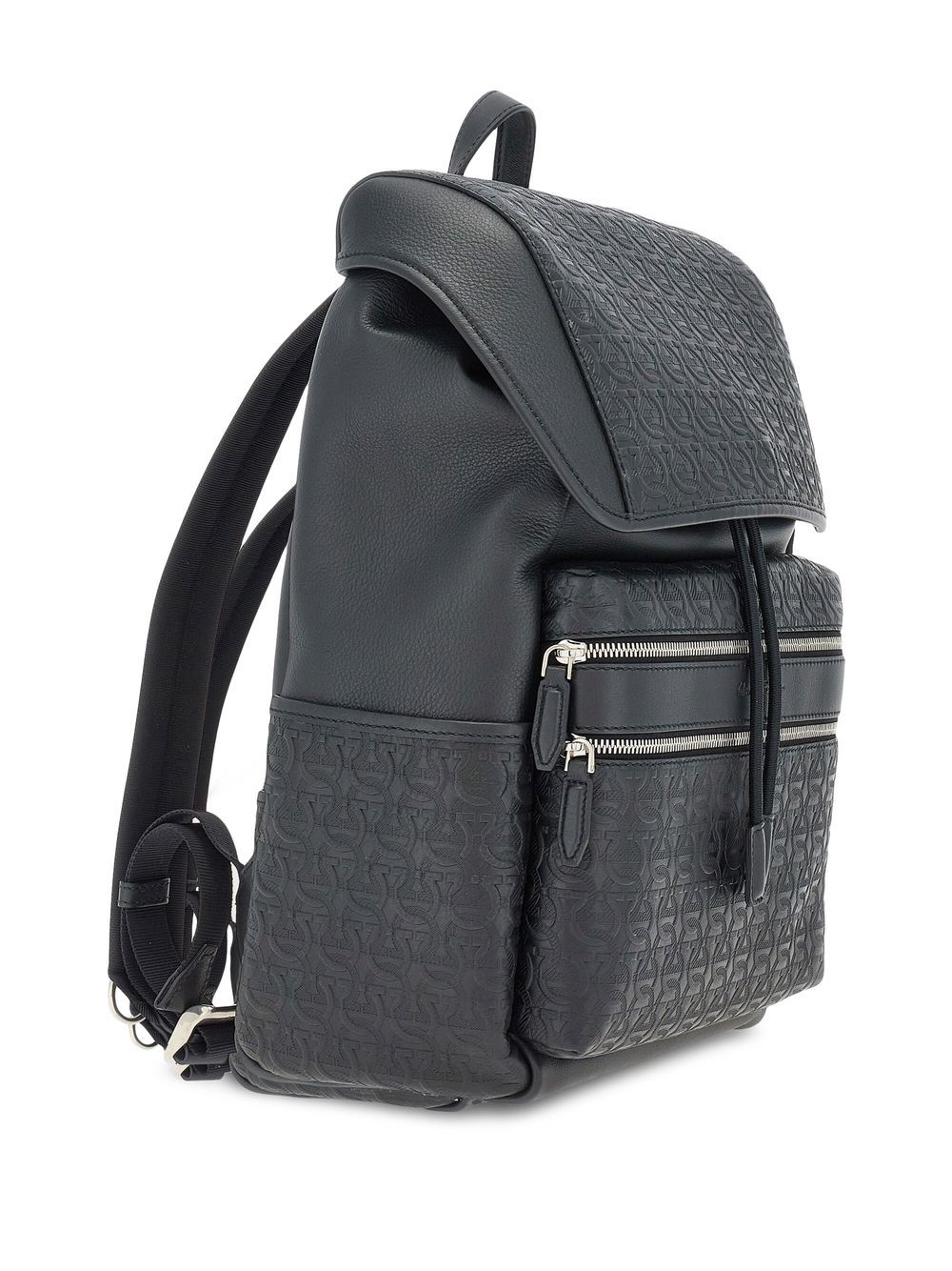 Ferragamo Gancini debossed backpack