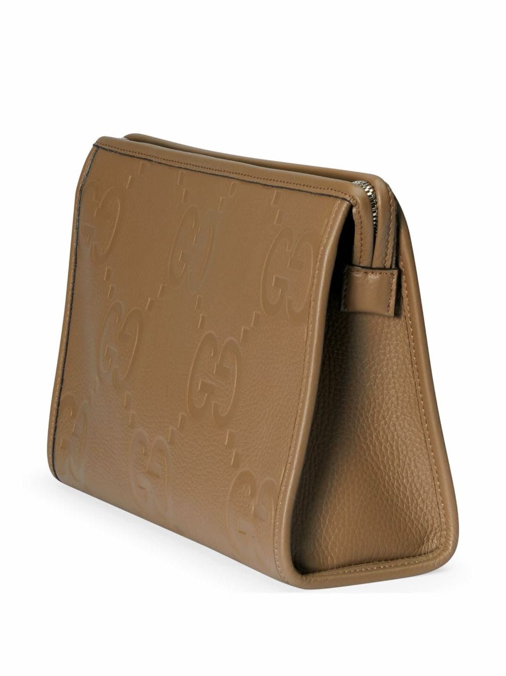 G*u*i jumbo gg leather pouch