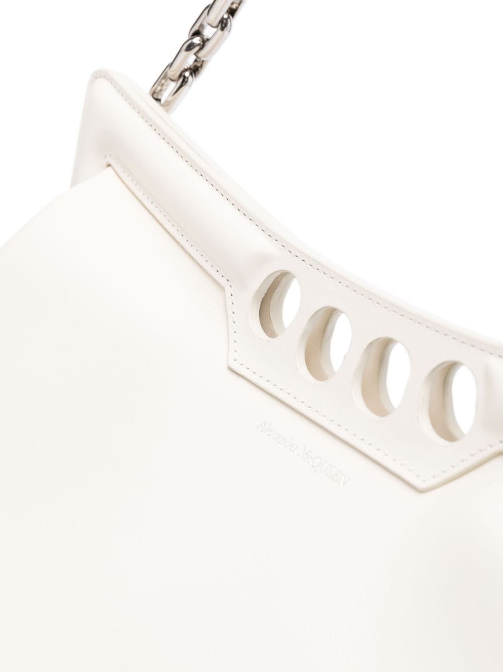 Alexander McQueen The Peak leather shoulder bag