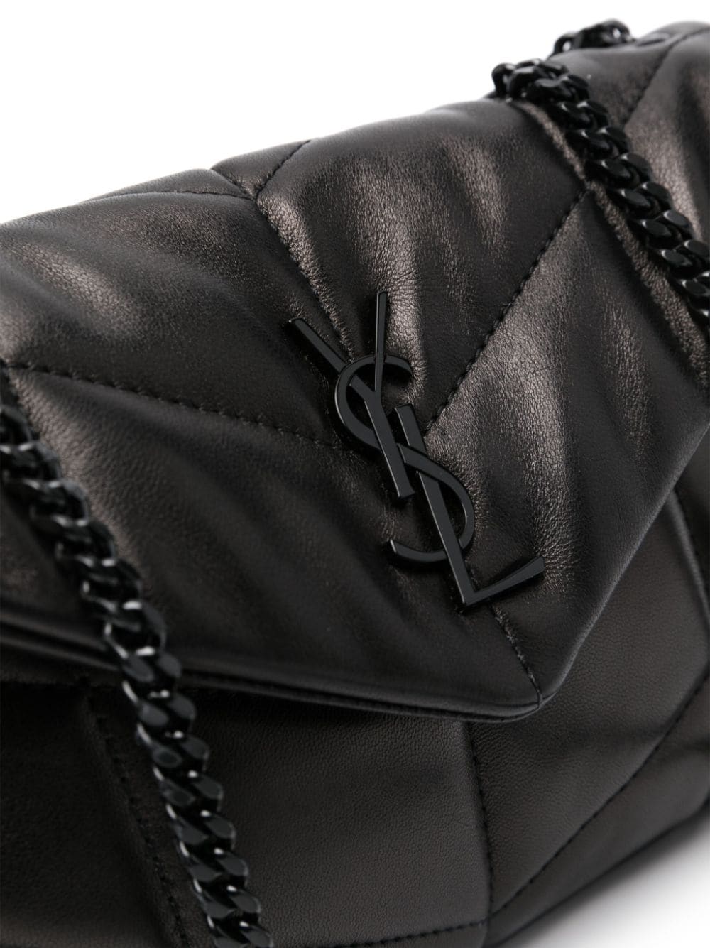 Saint Laurent Loulou Puffer leather shoulder bag