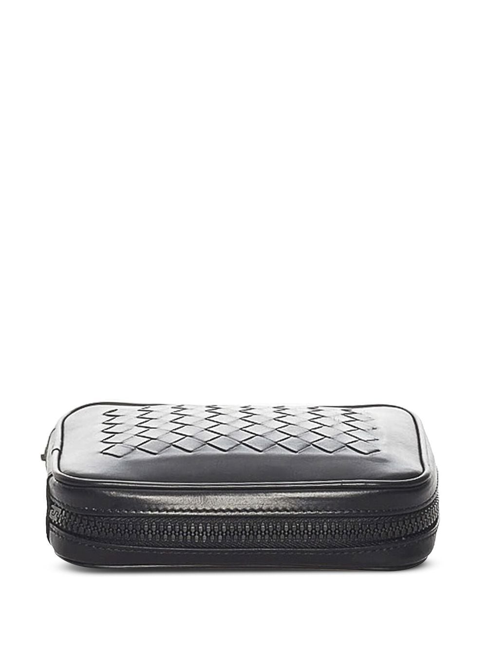 Bo*te*ga ve*ne*ta   intrecciato zipped clutch