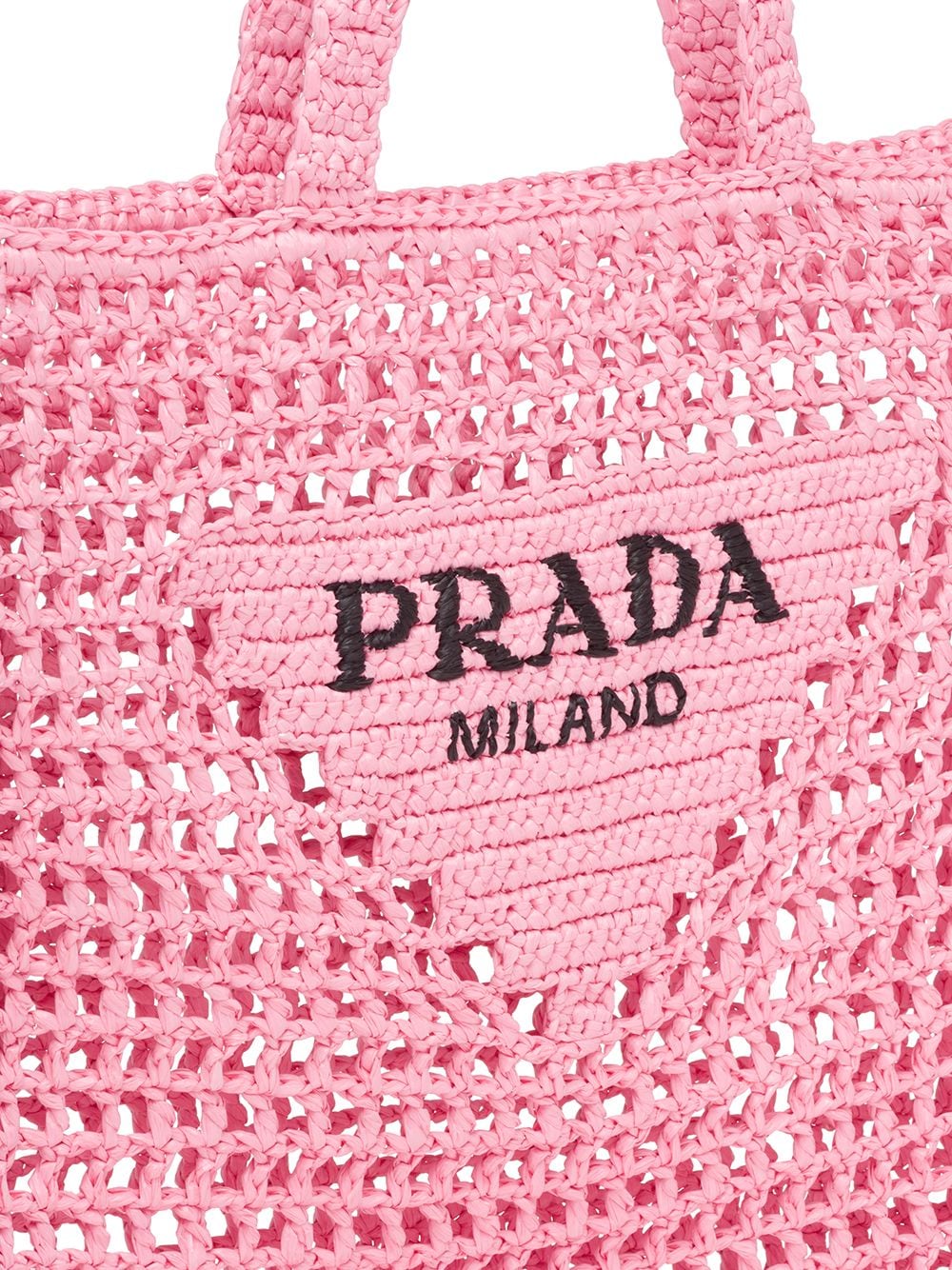 Pra*a woven tote bag