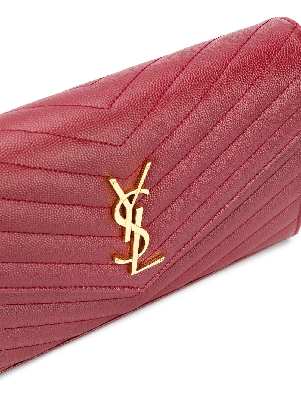 Saint Laurent monogram envelope clutch