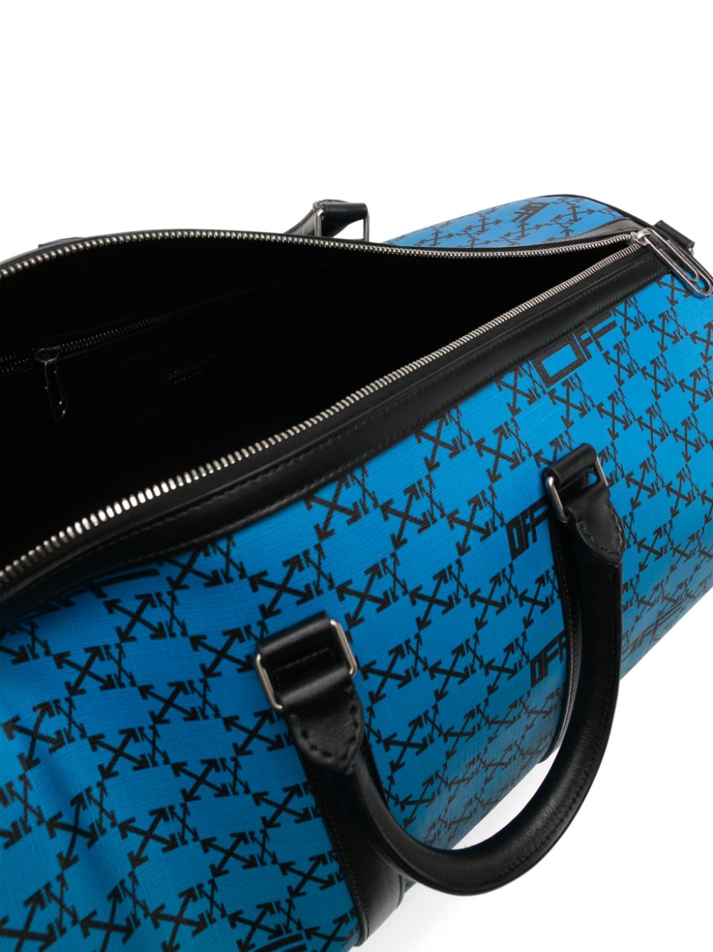 Off-White Arrows-motif leather duffle bag