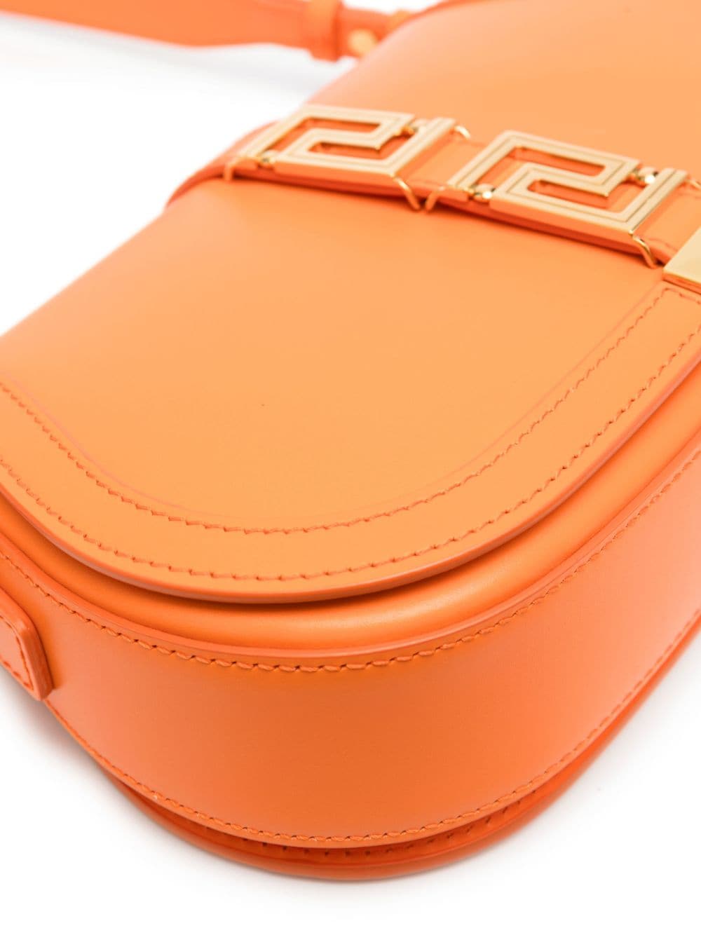 Versace Greca Goddess leather shoulder bag