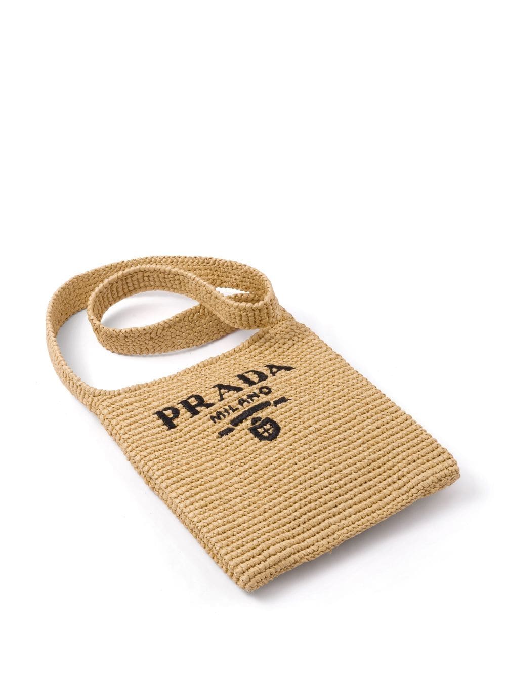 Pra*a raffia tote bag