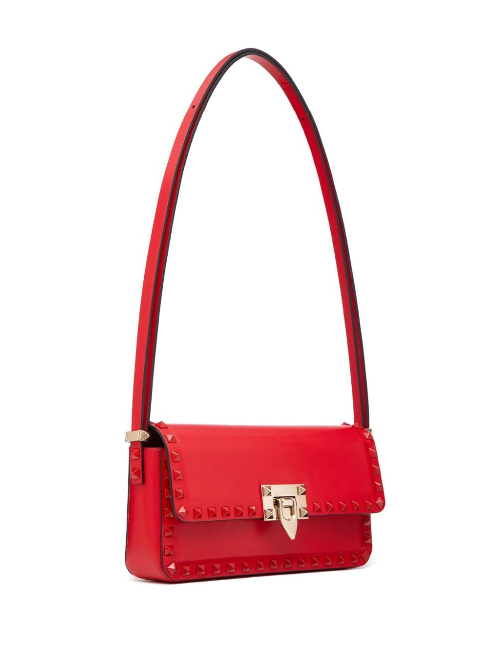 Valentino Garavani Rockstud23 E/W leather shoulder bag