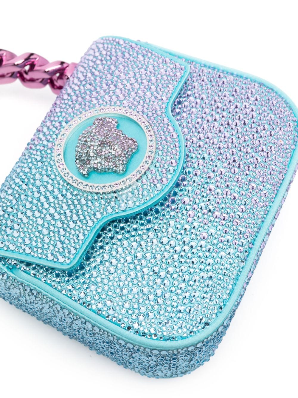 Versace Medusa crystal mini bag