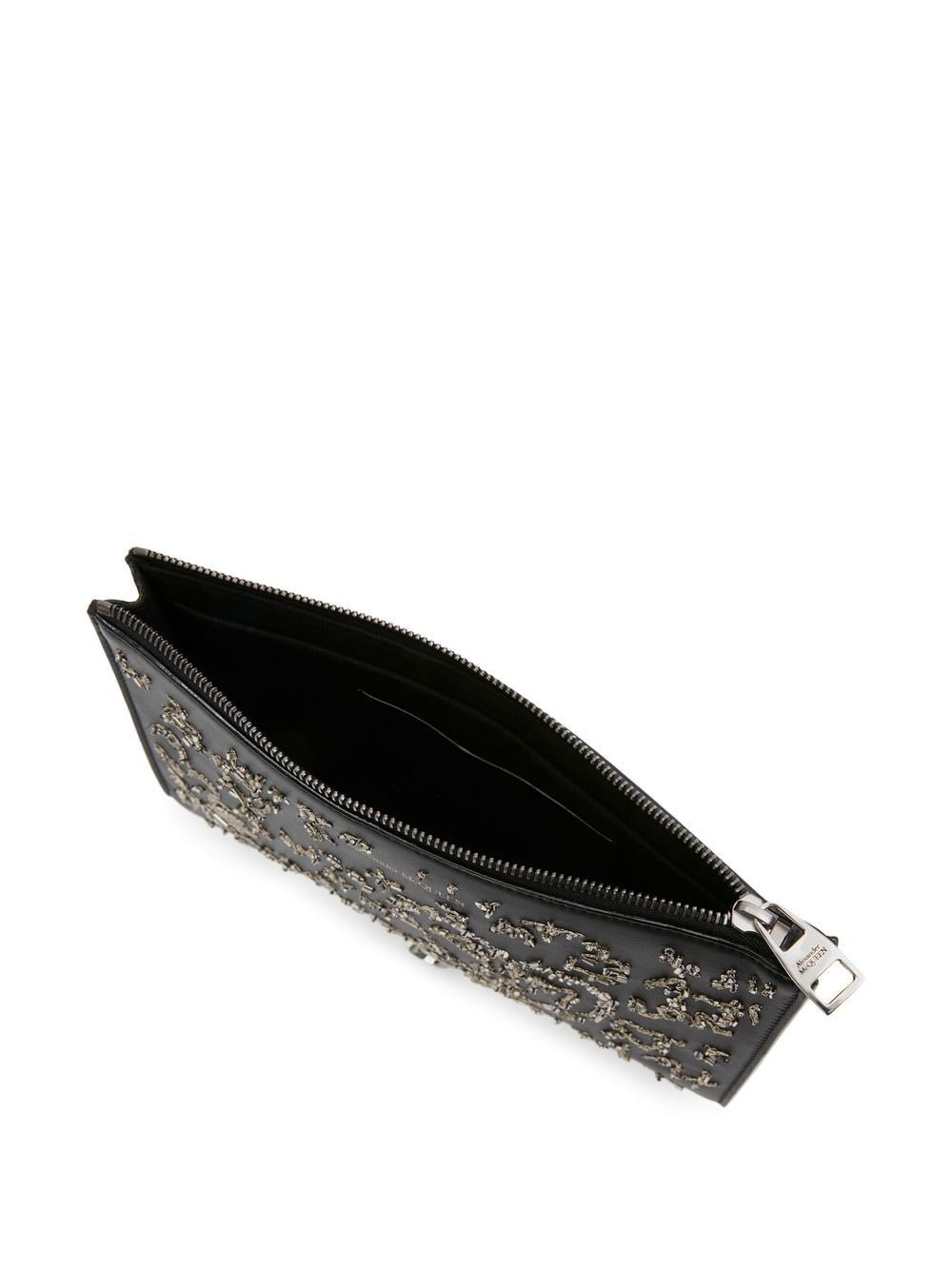 Alexander McQueen small Skull Four-Ring pouch