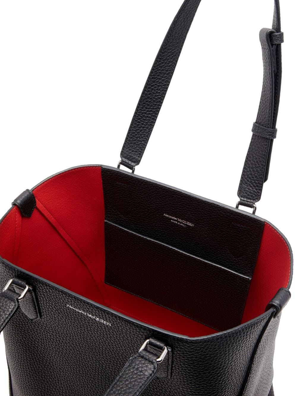 Alexander McQueen medium The Edge leather tote bag