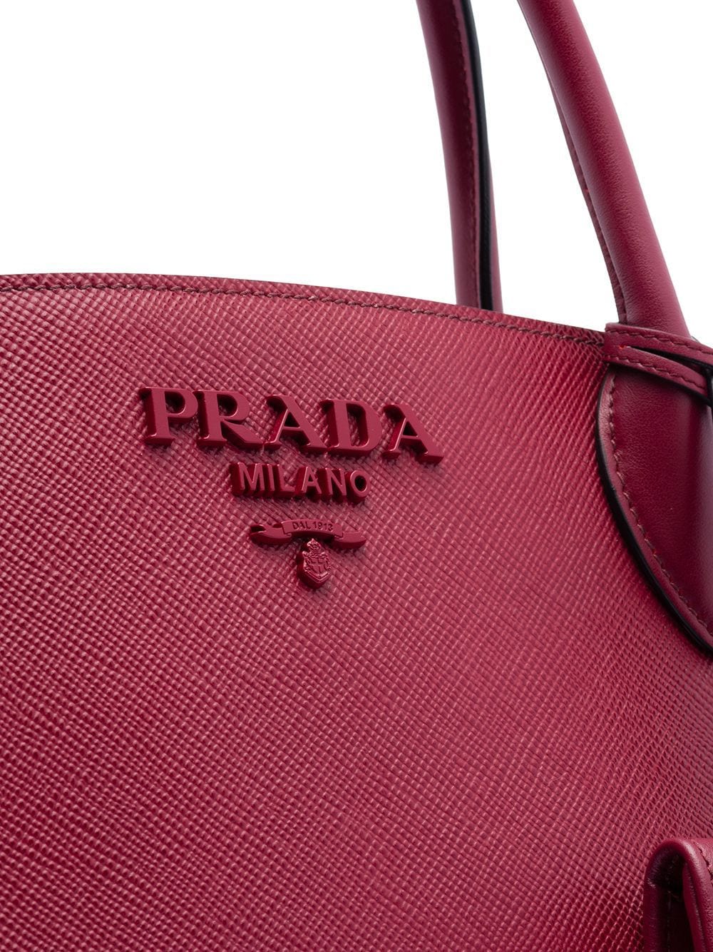 Pra*a monochrome tote bag