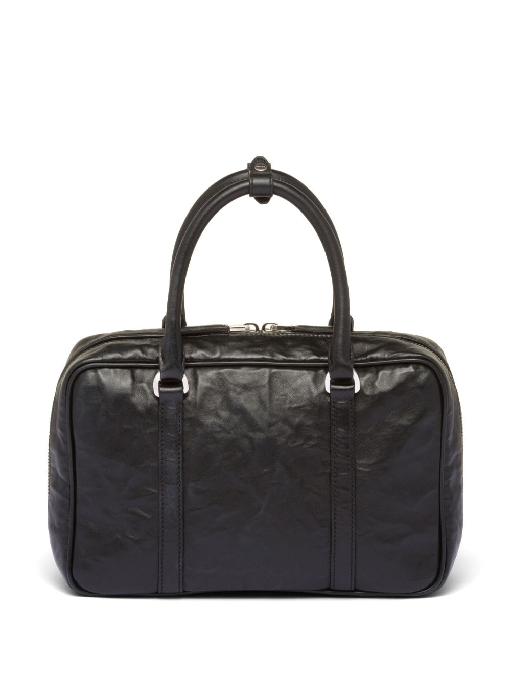 Pra*a medium leather tote bag