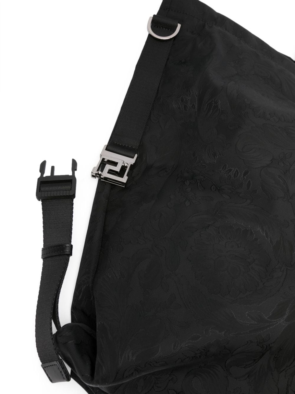 Versace Neo Nylon jacquard tote bag