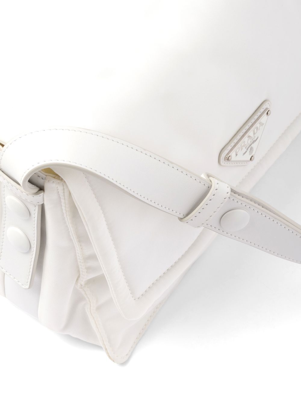 Pra*a small padded re-nylon shoulder bag