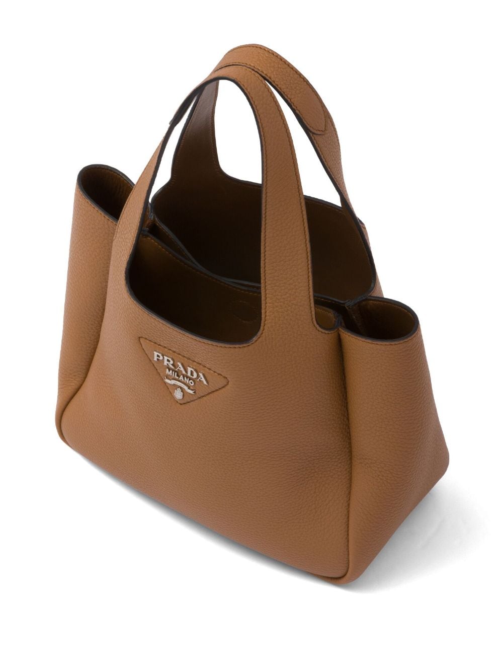 Pra*a logo plaque tote bag