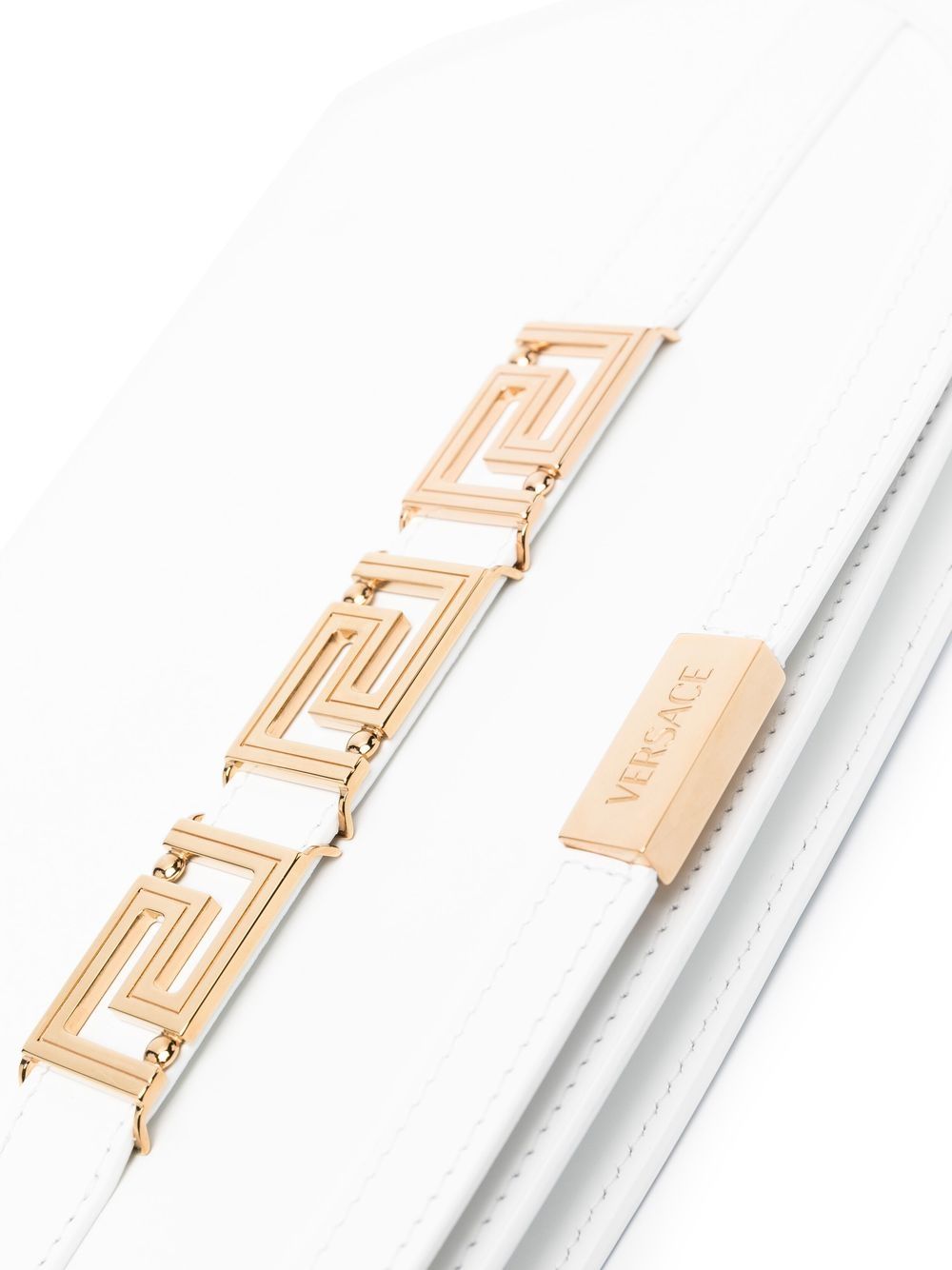 Versace Greca Goddess large clutch bag