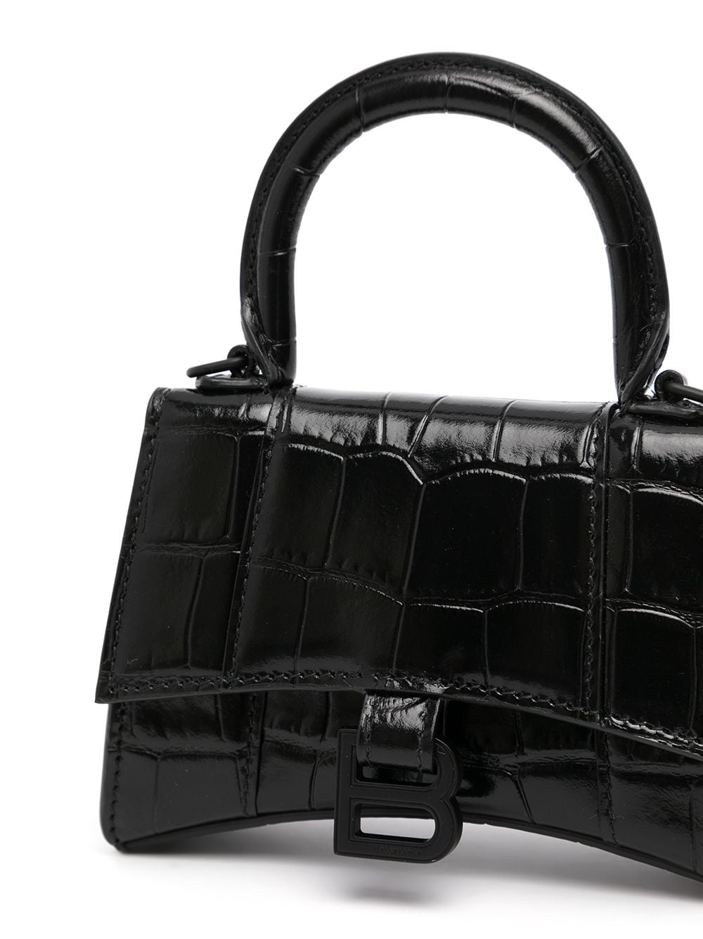 Ba*len*cia*ga hourglass embossed mini bag