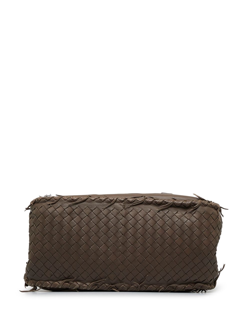 Bo*te*ga ve*ne*ta   2012-2022 intrecciato fringe tote bag