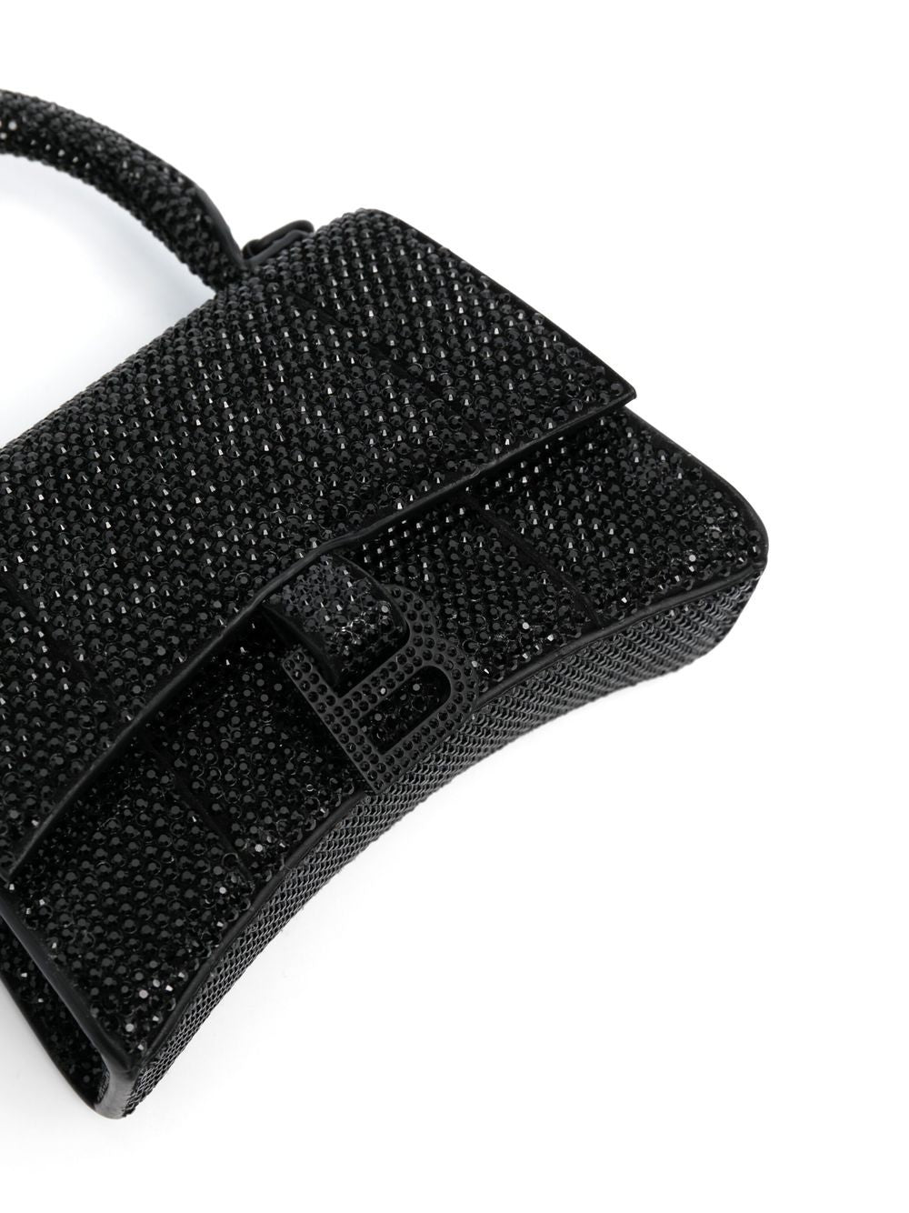 Ba*len*cia*ga hourglass crystal-embellished mini bag