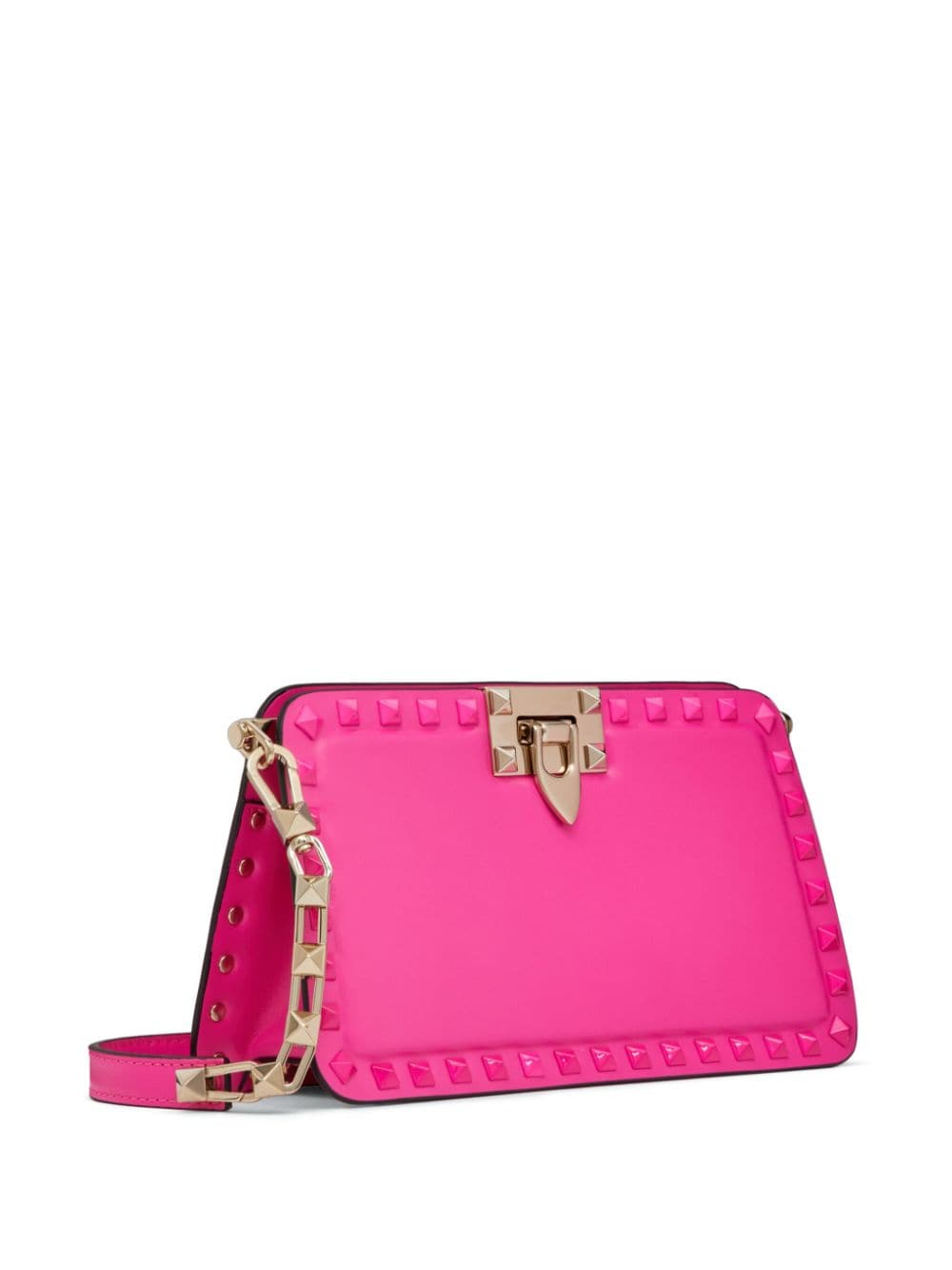 Valentino Garavani Rockstud leather clutch bag