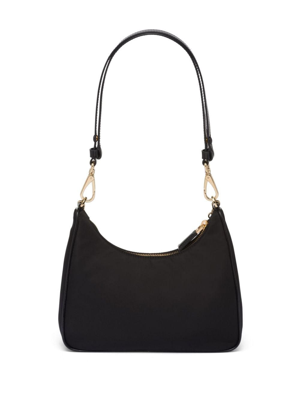 Pra*a triangle-logo shoulder bag